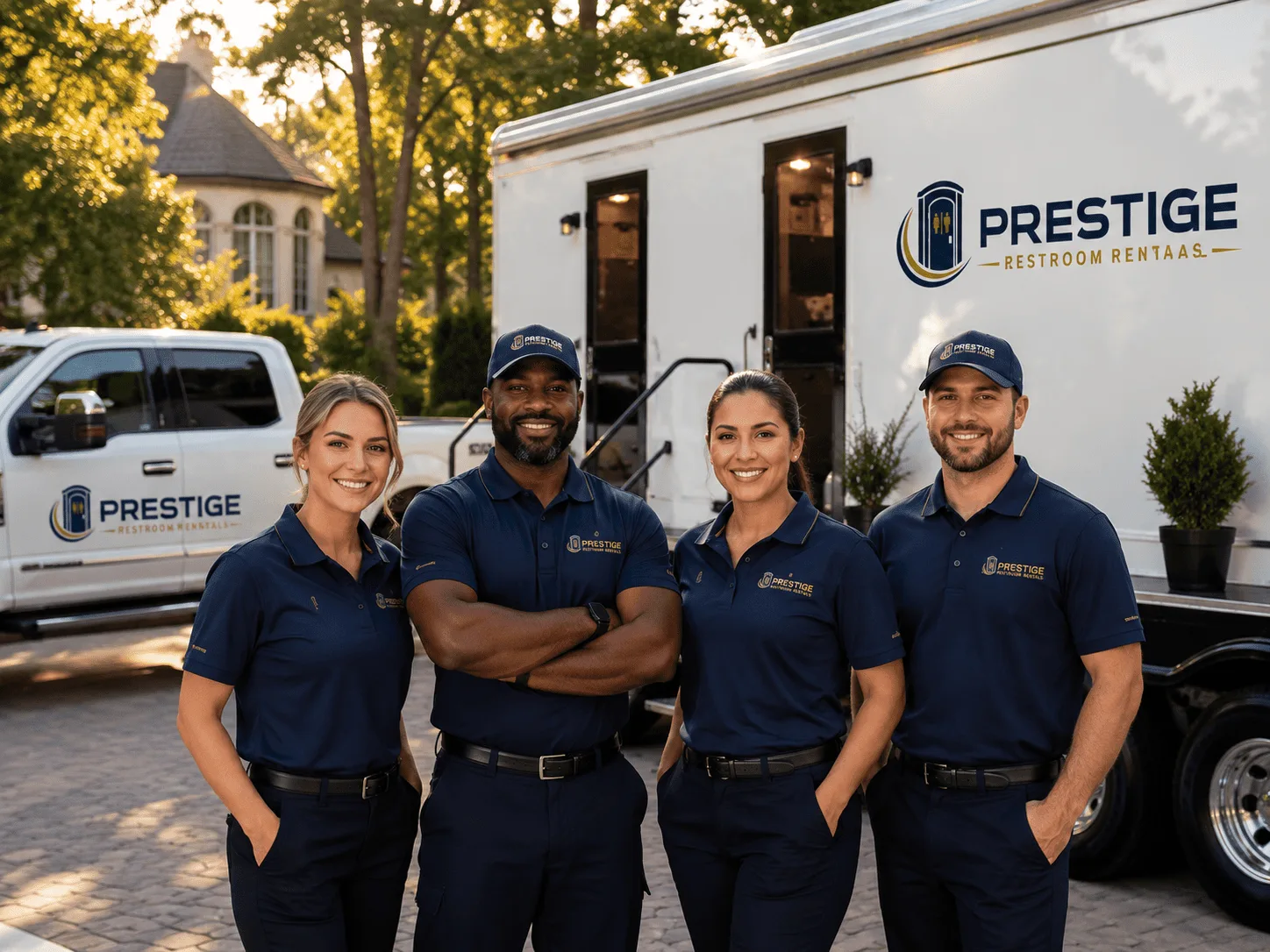Trusted Luxury Portable Restrooms company in Wells, TX